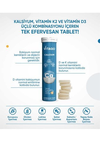 Vitago Multivitamin Yetişkin 20 Adet