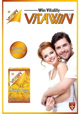 Vitawin Maxiwin C Limonlu Yetişkin Mineral 4x20 Adet