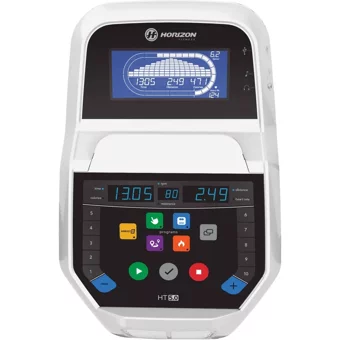 Horizon 70 kg Kapasiteli Manyetik Dikey Kondisyon Bisikleti Siyah