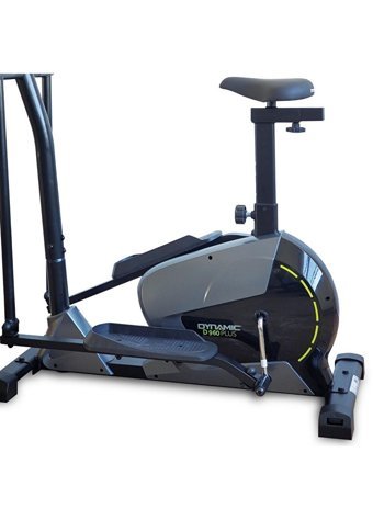 Dynamic D960 Plus 110 kg Kapasiteli Koltuklu Manyetik Dikey Kondisyon Bisikleti Siyah
