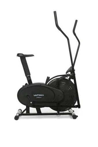 Ultima Cardio 120 kg Kapasiteli Manuel Motorlu Dikey Kondisyon Bisikleti Siyah