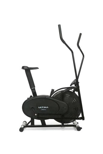 Ultima Cardio 120 kg Kapasiteli Manuel Motorlu Dikey Kondisyon Bisikleti Siyah