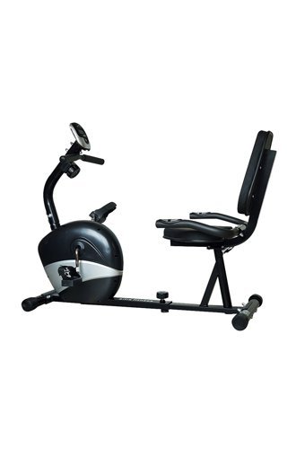 Altis Mk690 Pro 120 kg Kapasiteli Koltuklu Manyetik Yatay Kondisyon Bisikleti Siyah