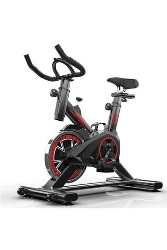 Slipt Spinning Bike 110 kg Kapasiteli Manuel Mekanik Dikey Kondisyon Bisikleti Siyah