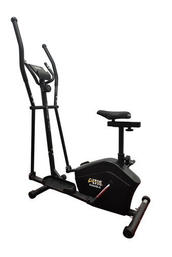Altis Runable 130 kg Kapasiteli Koltuklu Dikey Kondisyon Bisikleti Siyah