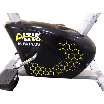 Altis Alfa 110 kg Kapasiteli Koltuklu Manyetik Dikey Kondisyon Bisikleti Siyah