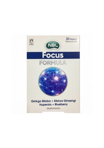 Nbl Focus Formula Yetişkin Mineral 30 Adet