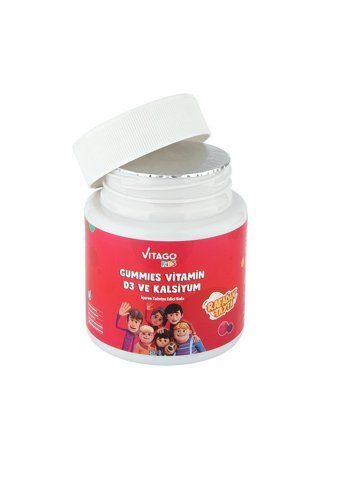 Vitago Gummies Vitamin Meyveli Çocuk Vitamin 30 Adet