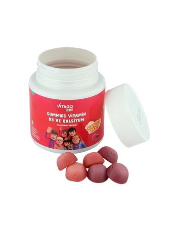 Vitago Gummies Vitamin Meyveli Çocuk Vitamin 30 Adet