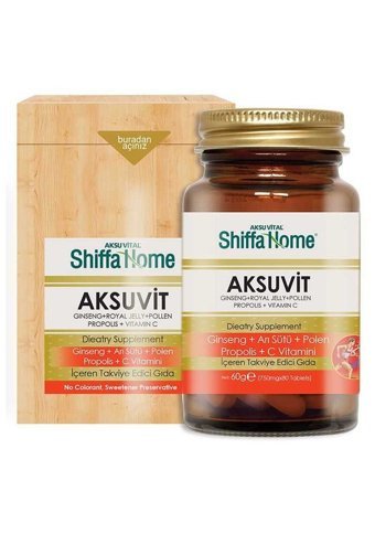 Aksu Vital Aksuvit Yetişkin Mineral 80 Adet