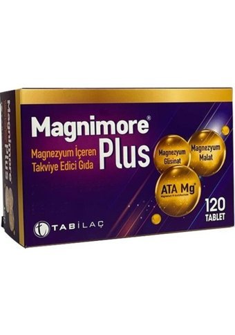 Tabilaç Magnimore Plus Yetişkin Mineral 2x120 Adet