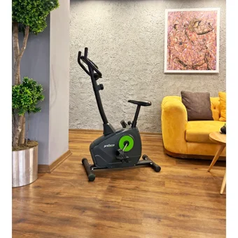 Proforce Hes 03 150 kg Kapasiteli Manyetik Manyetik Dikey Kondisyon Bisikleti Siyah