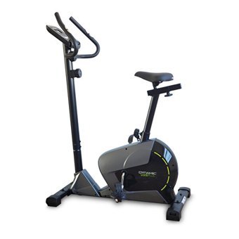 Dynamic U970 Plus 120 kg Kapasiteli Koltuklu Manyetik Dikey Kondisyon Bisikleti Siyah