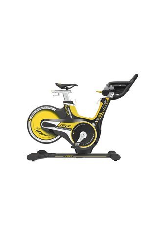 Horizon Gr7 Indoor Bike 136 kg Kapasiteli Koltuklu Dikey Kondisyon Bisikleti Sarı-Siyah
