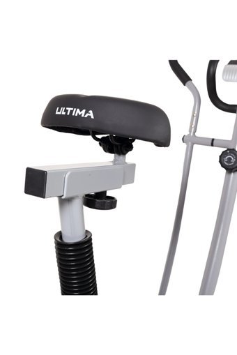 Ultima Pro-Fit 120 kg Kapasiteli Manuel Motorlu Yatay Kondisyon Bisikleti Siyah