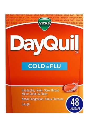 Vicks Dayquil Cold & Flu Yetişkin Mineral 48 Adet
