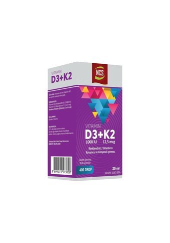 Ncs Biotin-D3 K2 Yetişkin 60 Adet