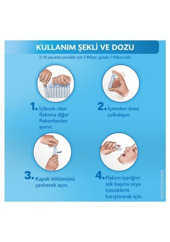 Enterogermina Probiyotik Çocuk Vitamin Mineral 20 Adet