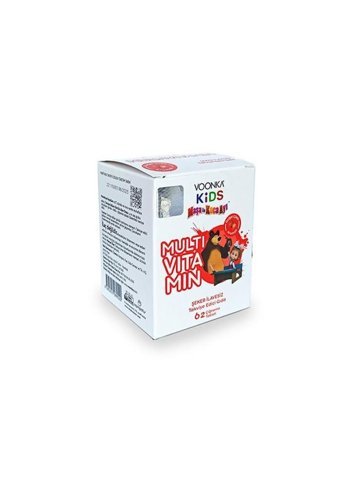 Voonka Maşa Ve Koca Ayı Multivitamin Çilekli Çocuk Vitamin 62 Adet