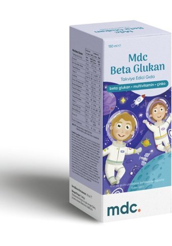 Mdc Beta Glukan Limon Portakal Çocuk Yetişkin Mineral 150 ml