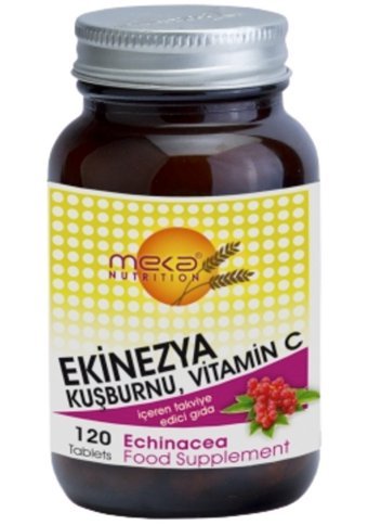 Meka Nutrition Ekinezya Ekinezya Kuşburnu Yetişkin 120 Adet
