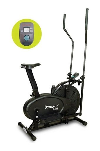 Dynamic R102N 100 kg Kapasiteli Koltuklu Manyetik Dikey Kondisyon Bisikleti Siyah