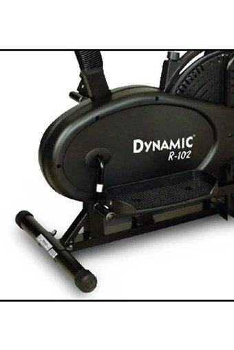 Dynamic R102N 100 kg Kapasiteli Koltuklu Manyetik Dikey Kondisyon Bisikleti Siyah