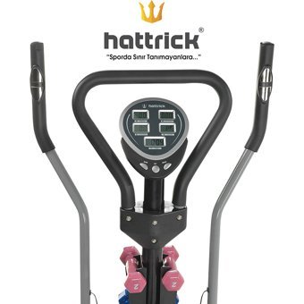 Hattrick Sp-6000 120 kg Kapasiteli Koltuklu Manyetik Dikey Kondisyon Bisikleti Siyah