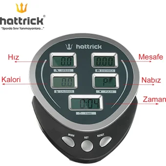 Hattrick Sp-6000 120 kg Kapasiteli Koltuklu Manyetik Dikey Kondisyon Bisikleti Siyah