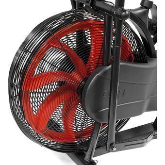 Fox Fitness X2 Air Bike 100 kg Kapasiteli Koltuklu Mekanik Dikey Kondisyon Bisikleti Kırmızı-Siyah