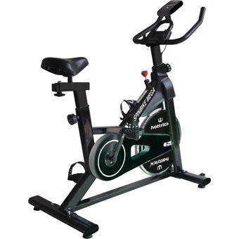 Hattrick Spinbike Mega 120 kg Kapasiteli Koltuklu Manyetik Dikey Kondisyon Bisikleti Siyah