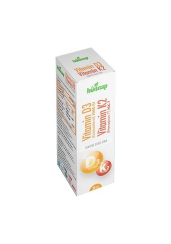 Hünnap D3K2 Yetişkin 30 ml