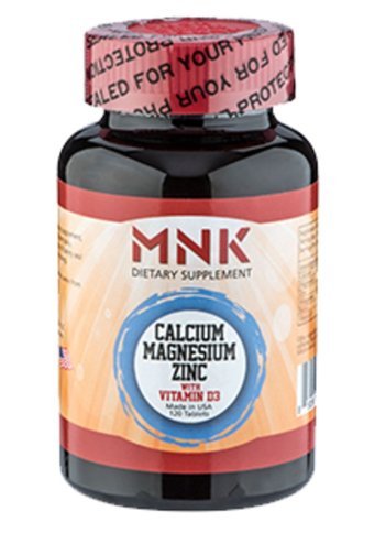 Mnk Calsıum Magnesıum Zınc Yetişkin 120 Adet