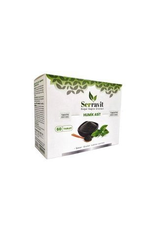 Serravit Humik Asit Yetişkin Mineral 60 Adet