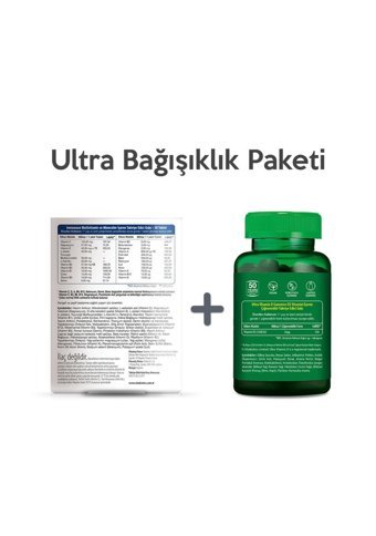 Vitabiotics Yetişkin 30 Adet + Ultra Vegan Vitamin D Gummies 50 Tablet