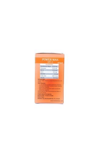 Power Multi Vitamin Kara Mürver Ekinezya Yetişkin 30 Adet