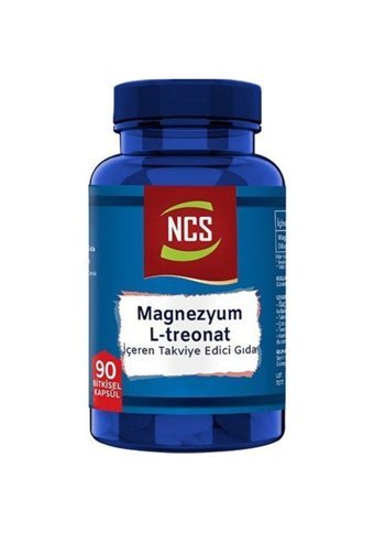 Ncs Magnesium L-Threonate Vejeteryan Ahududulu Yetişkin Mineral 90 Adet