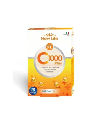 New Life C 1000 Plus Yetişkin 15 Adet