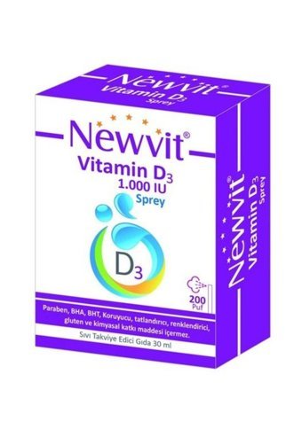Newvit Vitamin D3 1000 Iu Yetişkin 30 ml