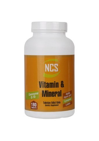 Ncs Vitamin Mineral Yetişkin Mineral 3x180 Adet