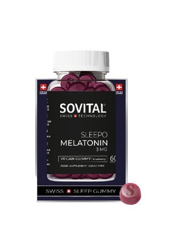 Sovital Sleepo Melatonin Yetişkin Mineral 60 Adet