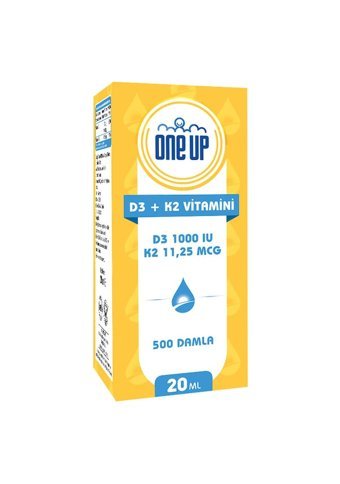 One Up D3 K2 Vitamini Yetişkin 20 ml