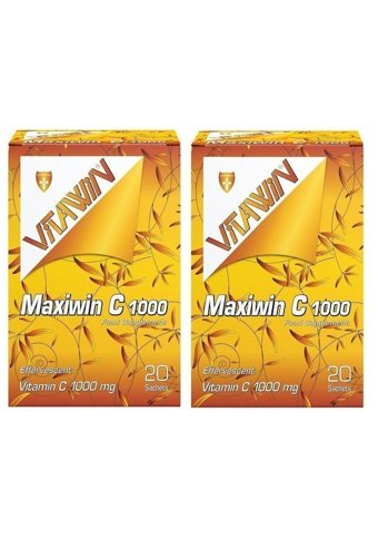 Vitawin Maxiwin C Limonlu Yetişkin Mineral 2x20 Adet