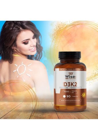 Wiselab D3K2 Yetişkin 90 Adet