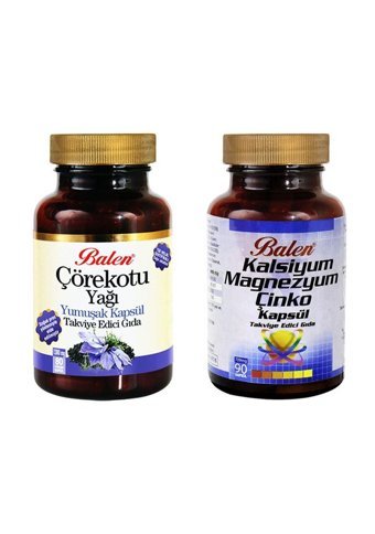 Balen Kalsiyum Magnezyum Çinko Yetişkin Mineral 80 Adet