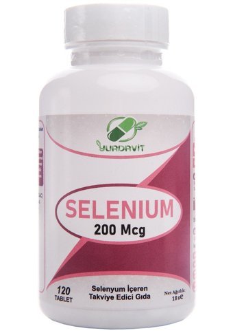 Yurdavit Selenium-Zinc Gluconate Yetişkin Mineral 2x120 Adet