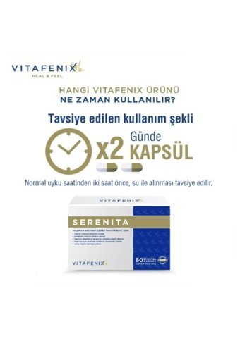 Vitafenix Serenita Yetişkin Mineral 60 Adet