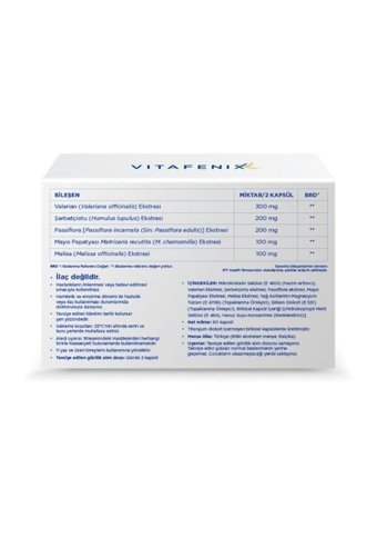 Vitafenix Serenita Yetişkin Mineral 60 Adet