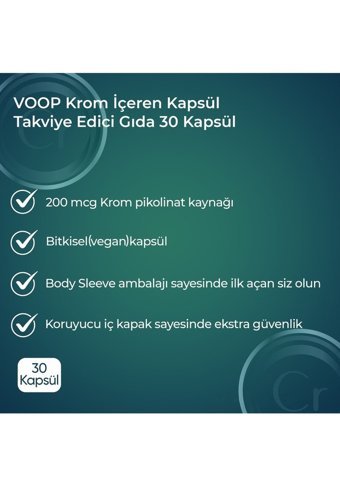 Voop Krom Yetişkin Mineral 30 Adet
