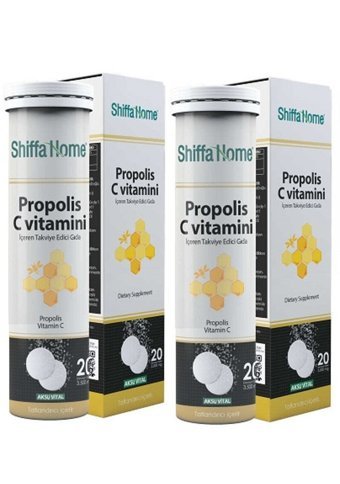 Aksu Vital Propolis C Vitamini Yetişkin 2x20 Adet